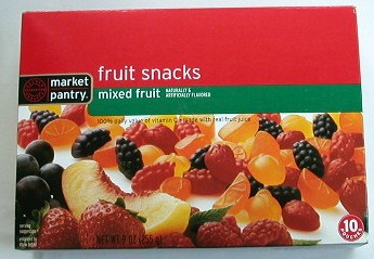 Market Pantry Fruit Snacks お菓子なアメリカ