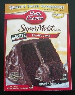 Betty Crocker Super Moist Cake Mix Devil S Food お菓子なアメリカ